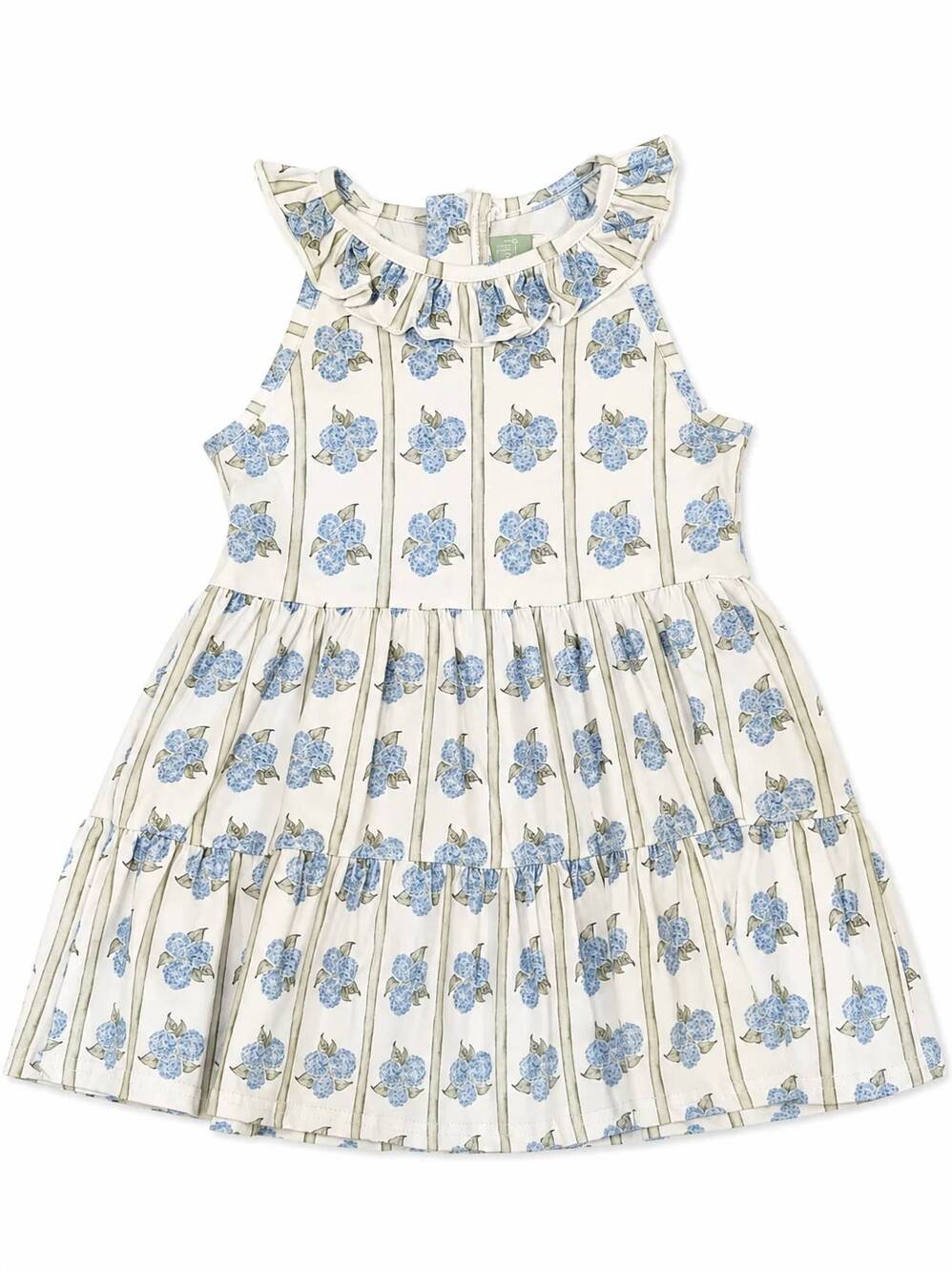 NEW SAGE & LILLY kids' kendall hydrangea dress in ivory